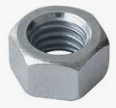 TUERCA HEX 3/8" ZINCADA